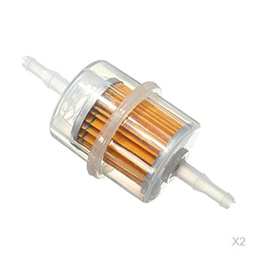 2 Packs Universal Motorbike Car Inline Fuel Petrol Filter Fits 6mm 8mm Pipes | Parts & Accessories | Motorcycle Parts | Air Intake & Fuel Delivery | Fuel Filters-image-48