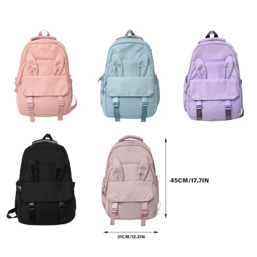 Mochila de nailon antirroces para llevar la laptop y apuntes sin dolor de espalda 4