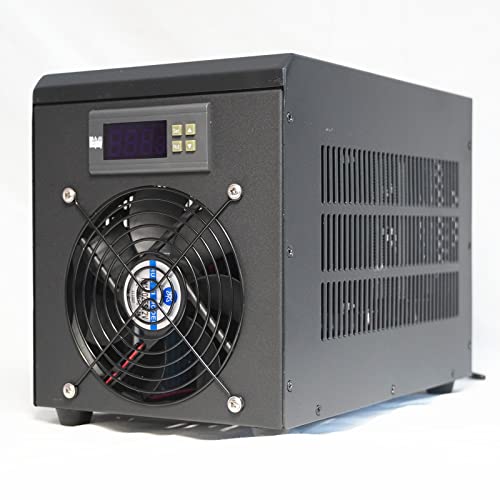 Soiiw 110V Aquarium Water Chiller Cooler Warmer With Pump 50-104 °F Temperature Setting Suitable For 60L/16Gal Water For Home Aquarium Fish Shrimp Coral Jellyfish 200-300 L/H #TOP3