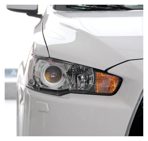 Caches de phares avant transparents pour Mitsubishi Lancer Ex 2008-2016