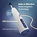 SinuPulse Traveler with 90 Sinuair Packets - Cordless Pulsating Nasal Irrigation Sinus Rinse System, Space Saving Cleaner & Relief Machine for Travel, More Effective than Neti Pot or Nose Spray Bottle