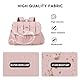 SONARIN Convertible Baby Wickelrucksack Wickeltasche,Große Kapazität Wasserdicht Babytasche Mama Tasche Tragbare Reise Wickeltasche Rucksack mit Wickelunterlage & Schultergurte(Rosa)