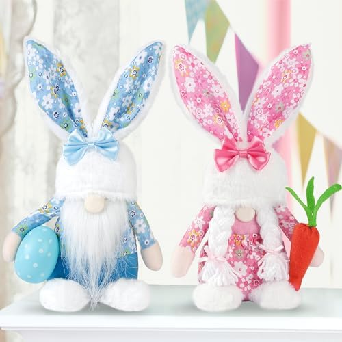 Amazon.com: Ftabernam Gnomes Decorations, 13 in Handmade Plush Elf ...