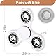 SCIONE Fidget Spinner Sensory Hand Fidget Spielzeug,Angst Stress Relief Party Geschenke für Kinder und Erwachsene Goodie Bag Stuffers(Weiß)