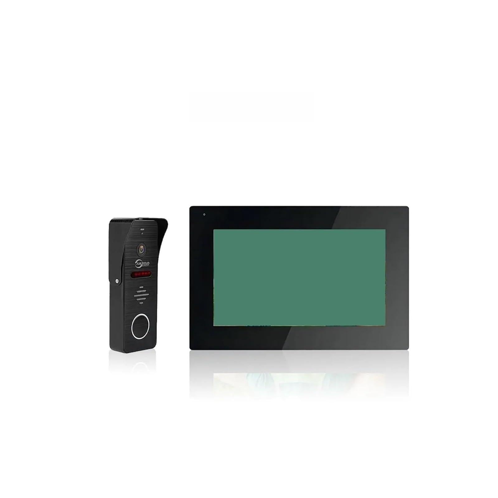 Interphone vidéo intelligent grand angle 160° écran tactile 1080p et boîtier métal