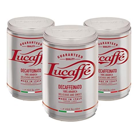 Entkoffeinierter gemahlener Kaffee - Lucaffé Decaffeinato Cover