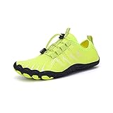 Morbuy Zapatos de Agua para Mujer Hombre, Ligeros Secado Rápido Deportes Acuáticos Calzado de Natación Antideslizante Buceo Snorkel Zapatillas 35-46 para Yoga Surf Piscina Playa…