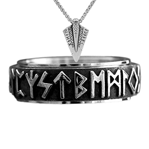Costume bague Viking et collier amulette : votre style quotidien affirmé