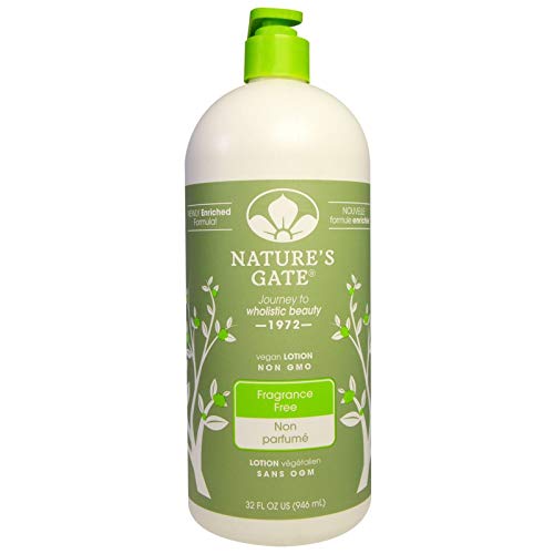 Nature's Gate Moisturizing Lotion Fragrance Free, 32 Fluid Ounce
