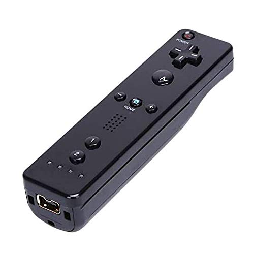 Molicui Wii Remote Controller, Replacement Remote Game Controller(No Motion Plus) With Silicone Case And Wrist Strap For Nintendo Wii And Wii U (Black) #TOP1