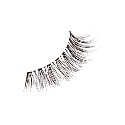 Kiss True Volume Multi-Layered False Eyelashes With Tapered End Technology, 100% Natural Hair, Cruelty Free, Reusable, Contact Lens Friendly, “Ritzy”, 1 Pair #TOP5