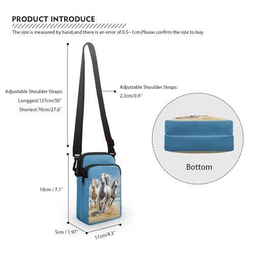 Image of Small Crossbody Purse for Women Kids Shoulder Messenger Bag