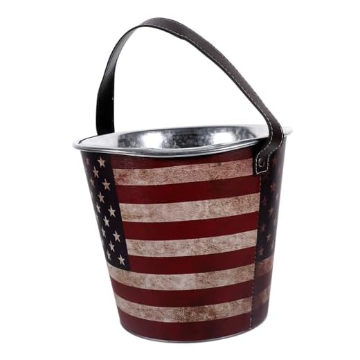 Vintage Iron Ice Bucket for Elegant Drinks