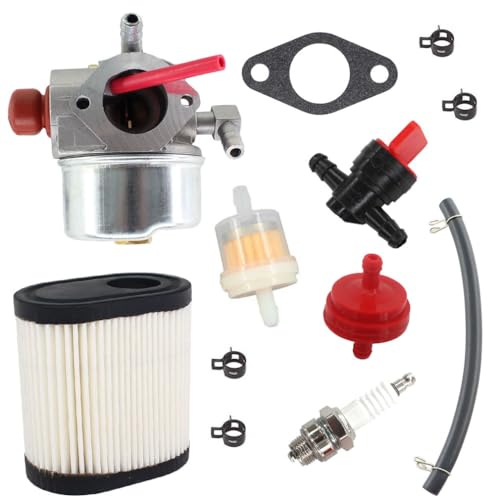 Carburateur Tecumseh 640350 pour réparer le démarrage difficile Toro Recycler