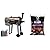 Z GRILLS 450 Sq in Pellet Grill & Smoker Bundle with 20lbs 100% All-Natural Hardwood Hickory BBQ Wood Pellets