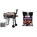Z GRILLS 450 Sq in Pellet Grill & Smoker Bundle with 20lbs 100% All-Natural Hardwood Hickory BBQ Wood Pellets