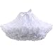Women's Elastic High Waist Ballet Sweet Puffy Skirt Princess Mesh Tulle Fluffy Skirts