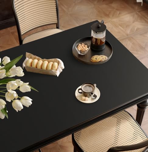 Nappe en cuir antidérapante contre les rayures et taches de table - 4