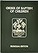 Order of Baptism of Children (English and Spanish Edition)
