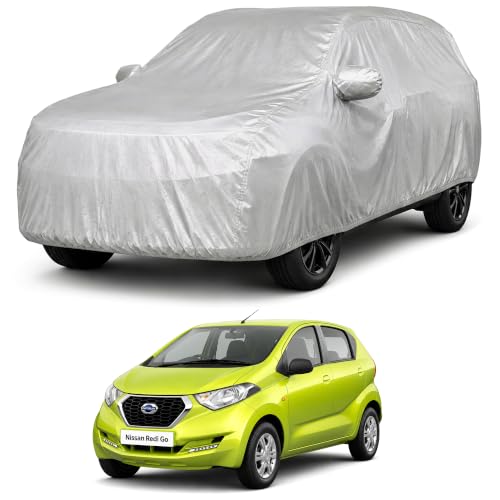 Image of Autofact Car Body Cover Compatible with Redi Go | Custom Fit Car Cover | 100% Water-Resistant| Triple-Stitched Lightweight Fabric | Dustproof | Indoor & Outdoor Use | Elastic Bottom