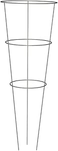 Panacea Products 89723 Tomato and Plant Support Cage, Galvanized, Pack of 10
