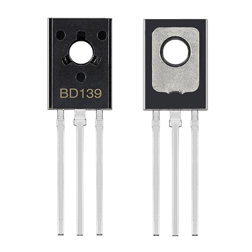 Image of BD139 Power Transistor NPN BD 139 Voltage Regulator IC Audio Power Amplifier Triode Transistor TO-126 1.5A 80V Pack of 20