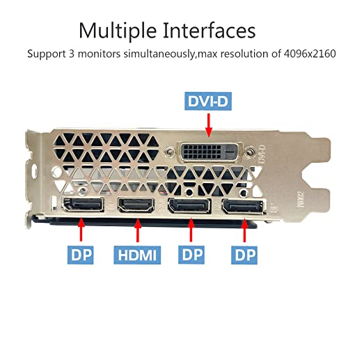 Qthree Radeon Rx 580 8Gb Graphics Card,2048Sp,Gddr5,256 Bit,3X Dp,Hdmi,Dvi-D,Video Card For Pc Gaming,Pci Express 3.0 X16,Computer Gpu,Support 4K,Directx 12 #TOP4