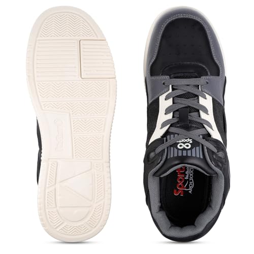 Image of WALKAROO Men's Lace Up Sports Sneakers SGE24007