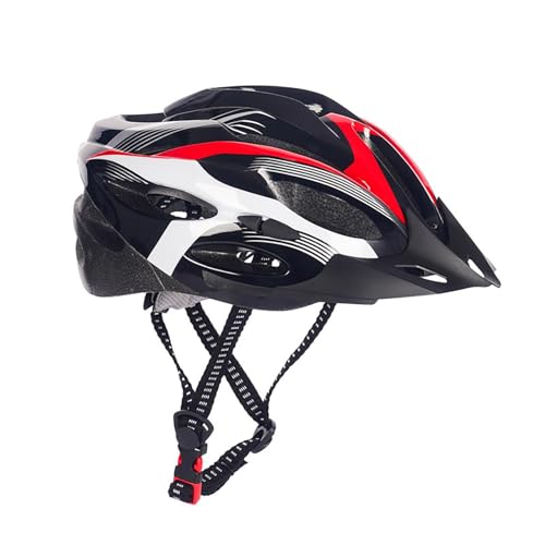 GjnjfdF Casco De Bicicleta Hombre Adulto Casco De Ciclismo Cascos De Bicicleta De Montaña Ligeros Y Transpirables De Seguridad con Forro Desmontable