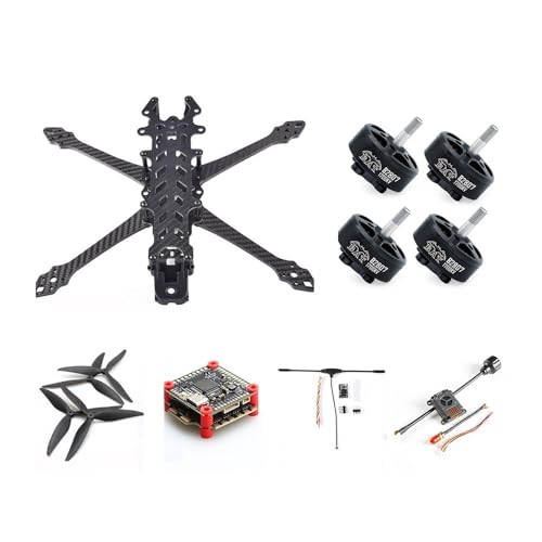 Kit cadre 7 pouces 295mm moteur B2807 1300KV F405 FC pour révision et montage drone FPV