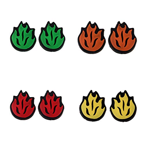 image for Prettyia 4 Pairs / 8Pcs Durable Silicone for Long Lasting Tennis Racke