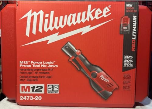 Image of Milwaukee 2473-20 M12 Force Logic Press tool - No Jaws