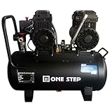 【機動性・静音設計】 エアコンプレッサー コンプレッサー オイルレス 静音 小型 タイヤ交換 空気入れ エアブラシ 100v 【日本企業】 (40L 黒)