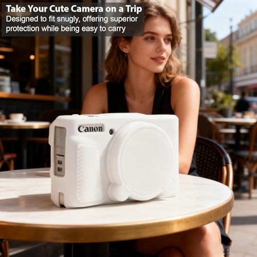 Funda de silicón para Canon PowerShot SX740 HS y SX730 HS miniatura 3