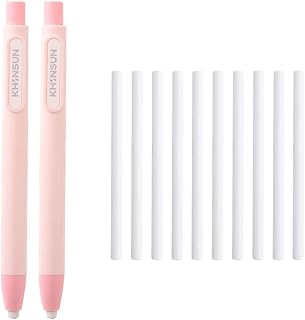 12 unids/set simple 4 colores prensa tipo borrador con núcleo de repuesto borrador de arte estudiante escuela Kawaii papelería suministros (rosa)