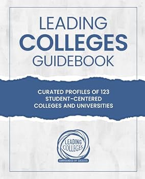Paperback Leading Colleges Guidebook: Curated Profiles of 123 Student-Centered Colleges Book