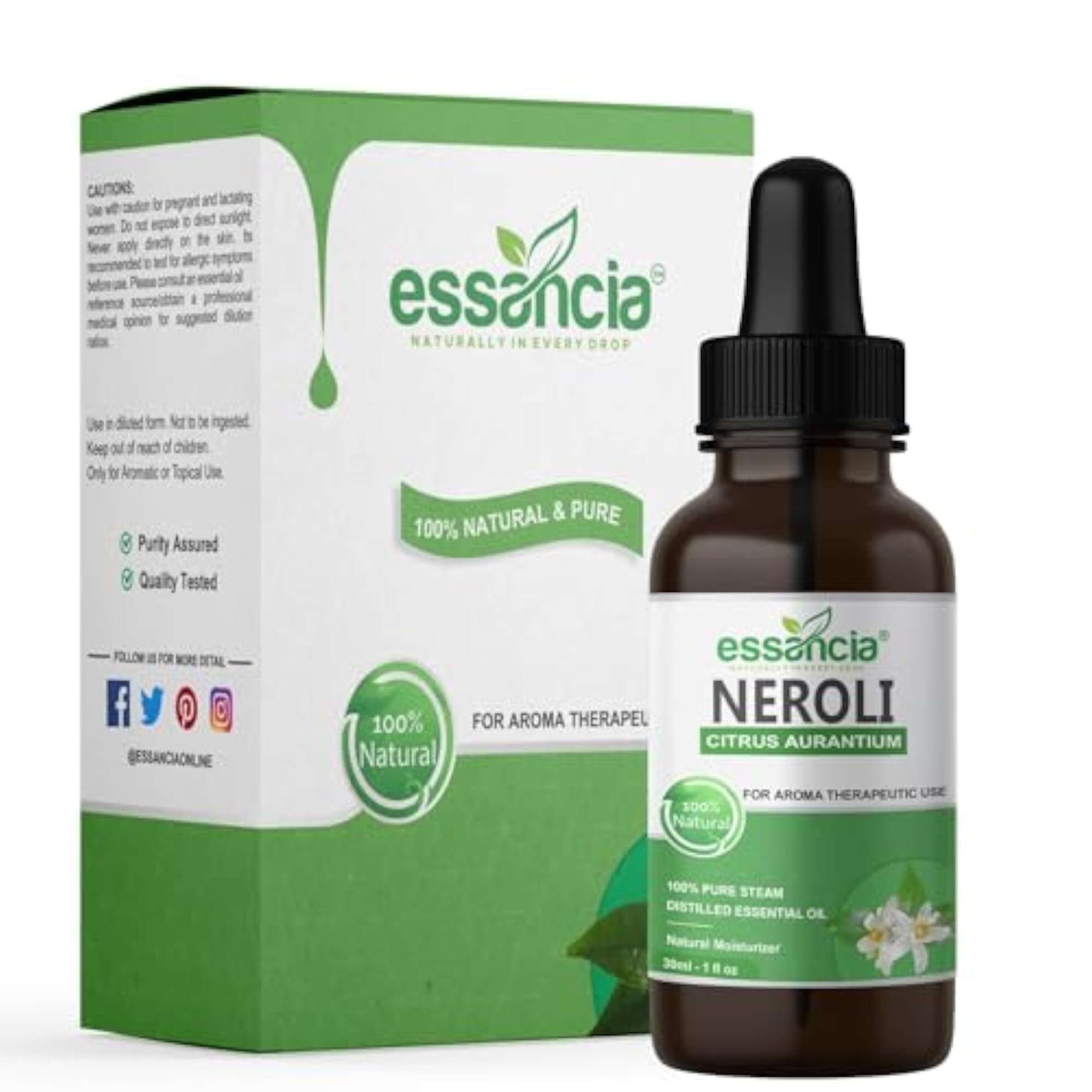Neroli Essential Oil, 100% Pure, 30 ML