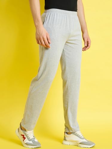 Image of bearbrother Men's Regular Fit Solid Trackpants