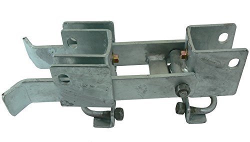 Residential Double Strong Arm Latch Chain Link Fence Gate for (1-3/8" Gate Frames)