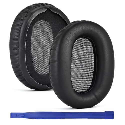 Aiivioll Replacement Ear Pads Cushions for Sony WH-CH700N, WH-CH710N,WH-CH720N Headphones, Ear Cushions with Soft Protein Leather and Memory Foam (Black)