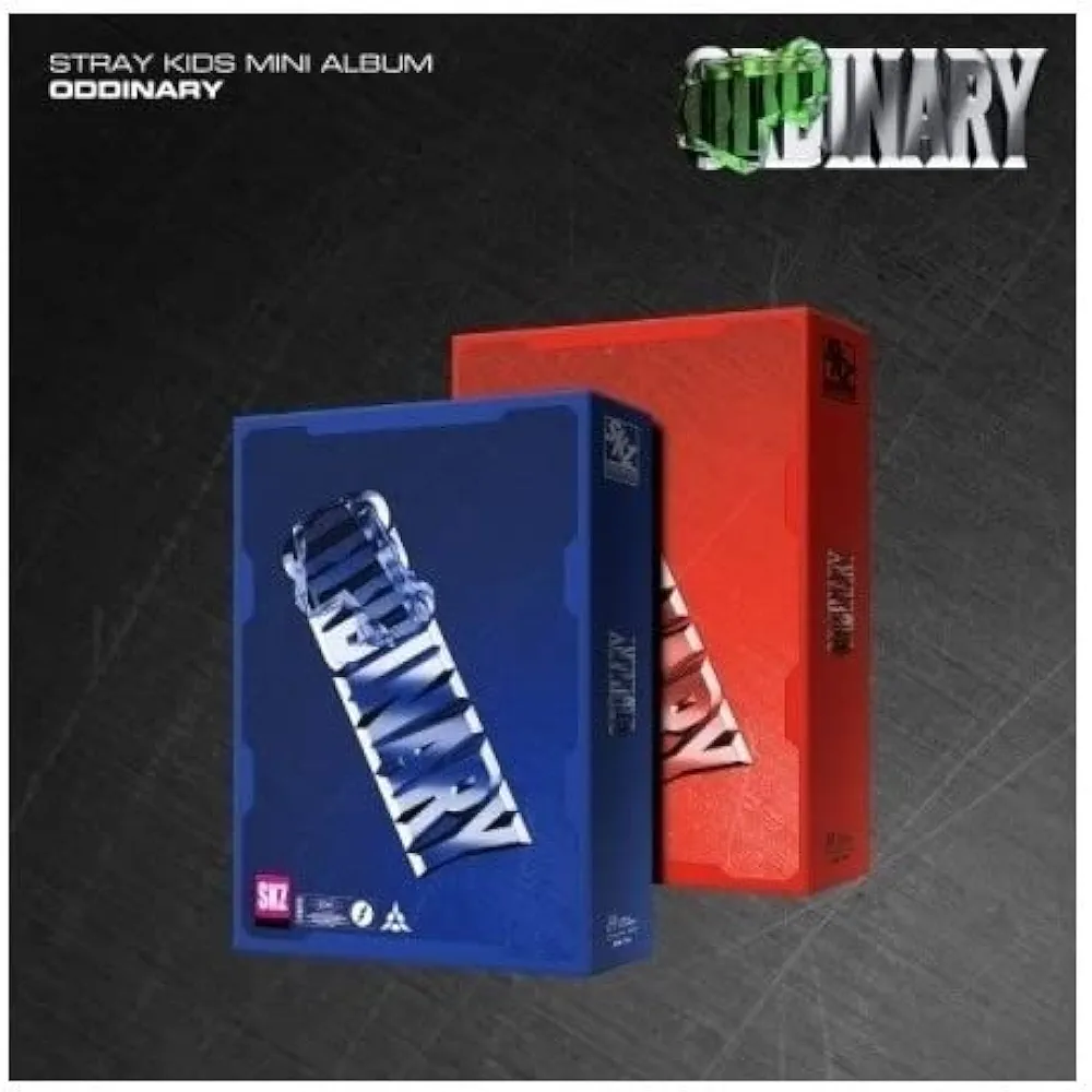 STRAY KIDS - ODDINARY [Standard ver.] Album+Extra Photocards Set (Random ver.)