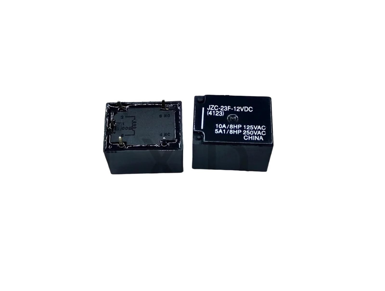 Relais 12 V JZC23F12VDC composant électronique 5 pins CC de rechange - 2