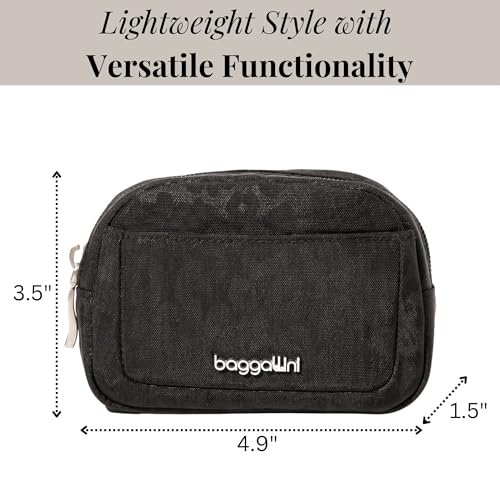 baggallini women39s pocket cosmetic - lightweight bag - travel essentials makeup organizer smallmini