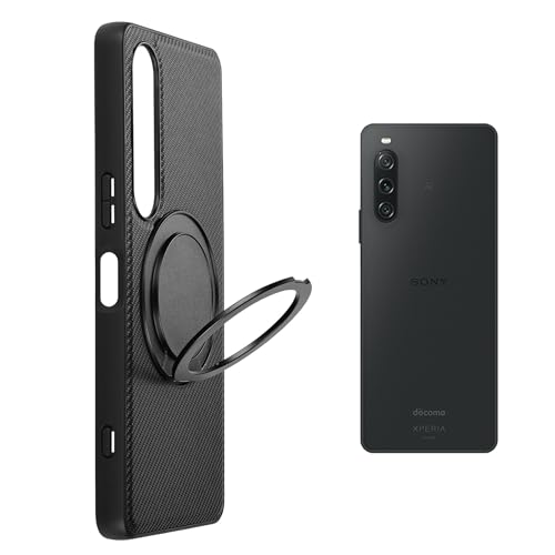 �yViLi TCY�z Xperia 10-�X SO-52D SOG11 �Ή� 360�x��]���X�^���h�E�}�O�l�b�g�����O �X�g���b�v���t���P�[�X �� CXP10�X-TCY-BK