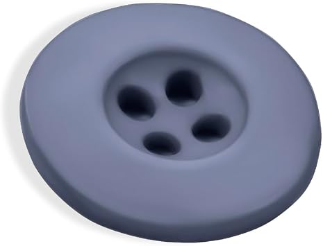 100 Pcs 3/4" Navy Buttons for Sewing 0.75 inch Matte 30L Dark Blue Plastic Round 4 Hole Buttons 19mm Uniform Buttons for Jacket Work Uniforms Workwear School Chef Aprons Pants Jacket Bags Craft DIY