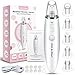 Blackhead Remover Vacuum Pore Cleaner - Alin&Alan Electric Blackhead Suction Devices USB Rechargeable Acne Comedone Extractor Tool Kit (White)