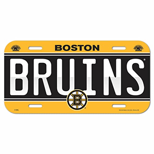 NHL Boston Bruins License Plate