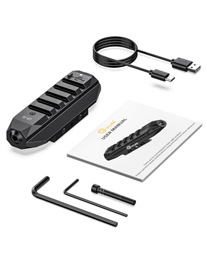 CVLIFE Laser Sight for Rifle, Rechargeable Picatinny Rifle Laser Sight - image 6
