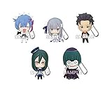  BUSHIROAD Re: zero figure vol.2 Gashapon 5 set mini figure capsule toys Japan
