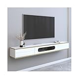 Gestion des fils : le panneau arrière de cette console TV murale adopte un design creux, ce design améliore l'esthétique générale tout en assurant un accès pratique aux cordons d'alimentation et aux prises, évitant ainsi les enchevêtrements de câbles.